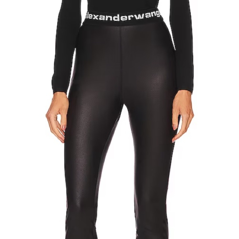 Lace Slit Hem Legging in Black
Alexander Wang